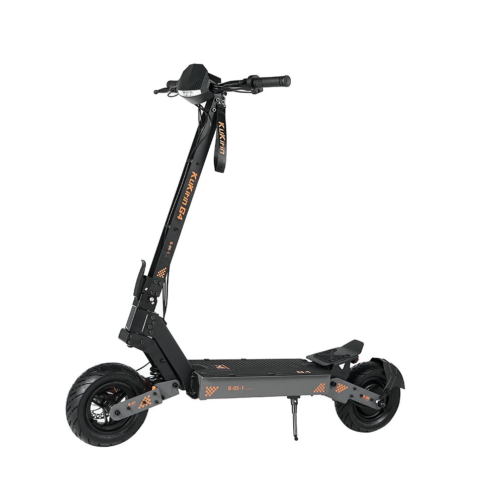 KuKirin G4 Electric Scooter: 60V 20Ah battery ensures up to 75 km range for extended adventures. 