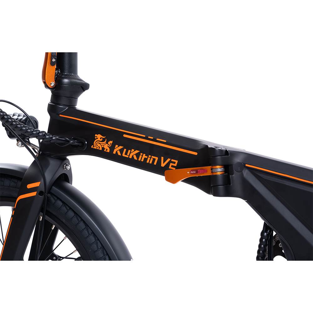 Sturdy Design: Bicycle rack and frame designed for maximum strength. 